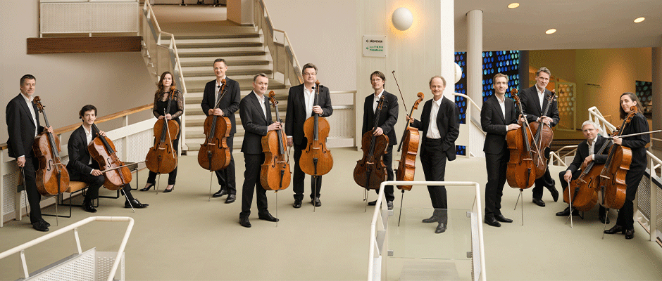Die 12 Cellisten der Berliner Philharmoniker © Peter Admik© Peter Admik